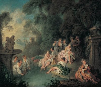 Badende von Jean Baptiste Pater